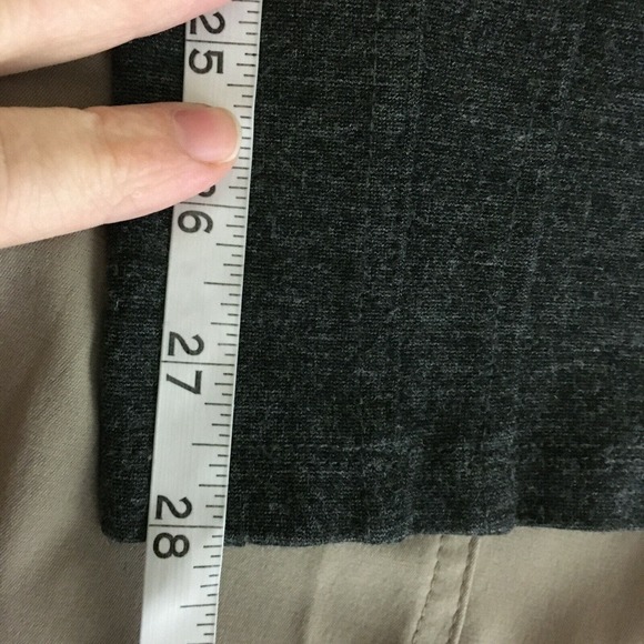 MNG Mango Ming Pants Womens Sz S Charcoal Gray Cotton Stretch Knit Skinny Slim - Picture 9 of 9